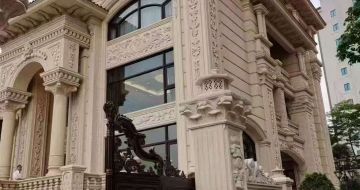 临汾黄金麻别墅外墙异形定制