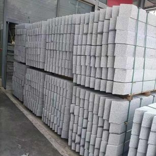 临汾芝麻白树围石 树池