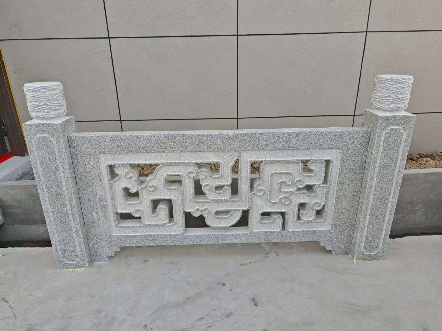 临汾芝麻白河道栏杆 桥栏杆